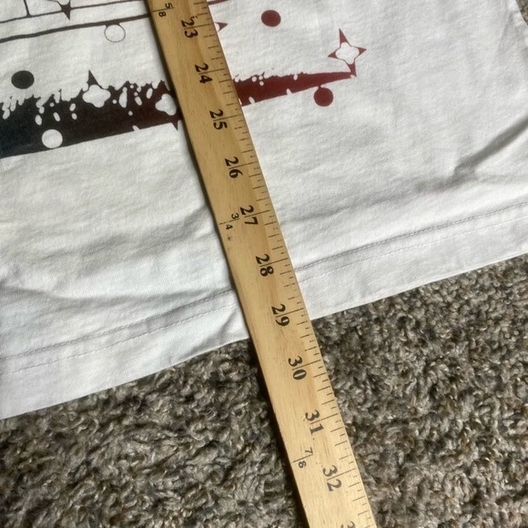 Online Ceramics Shirt Men XL White Chart Miracle Streetwear Short Sleeve Graphic - Picture 6 of 7